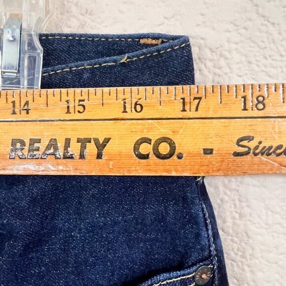 Todd Snyder Size 34x30 Men Blue Slim Fit 5-Pocket Stretch Denim Jeans - Picture 5 of 9